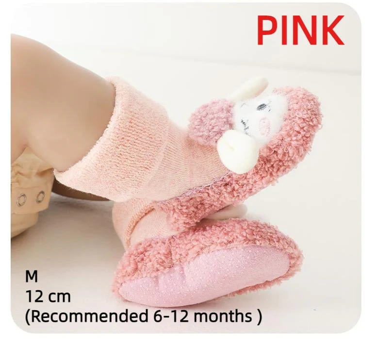 🎁Best Christmas Gift For Girls 50% OFF💖Baby Cartoon Plush Cotton Toddler Shoes