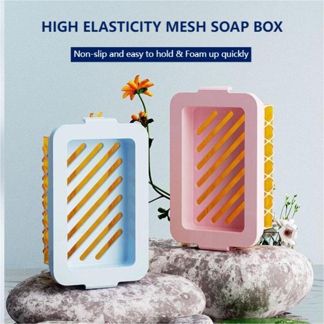🔥Buy 1 Get 2 Free🧼Highly Flexible Mesh Soap Dispenser