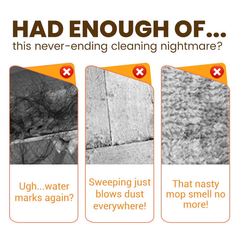 🔥2025 Hot Sale🔥Multifunctional Broom Mop Cleaning Cloth Cover