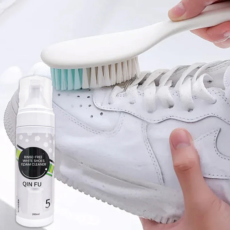 Rinse-Free White Shoes Foam Cleaner