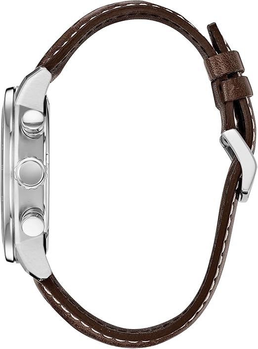 Men's Chronograph Watch Stainless Steel Case