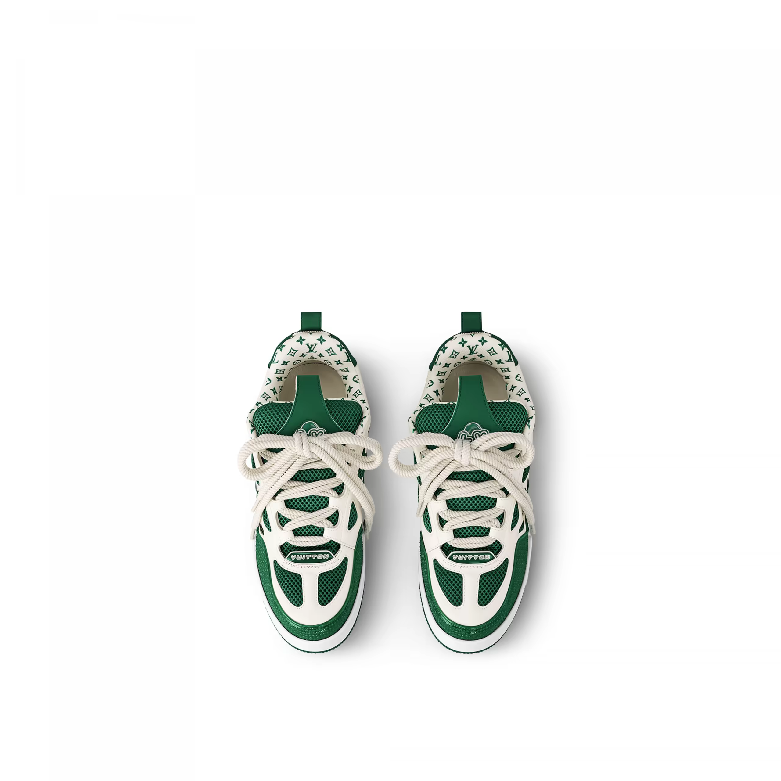 Louis Vuitton LV Skate Sneaker Since 54 Monogram Flowers Green 1AC51X