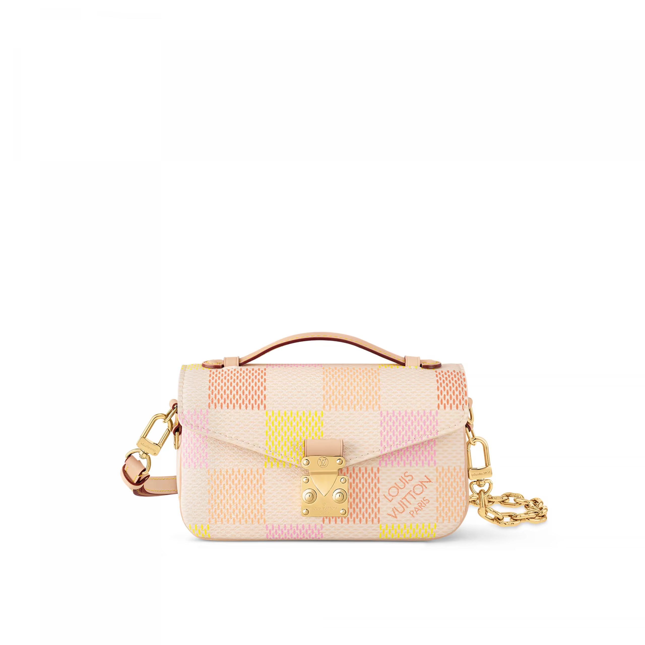 Louis Vuitton N40749 Pochette Métis East West Peach