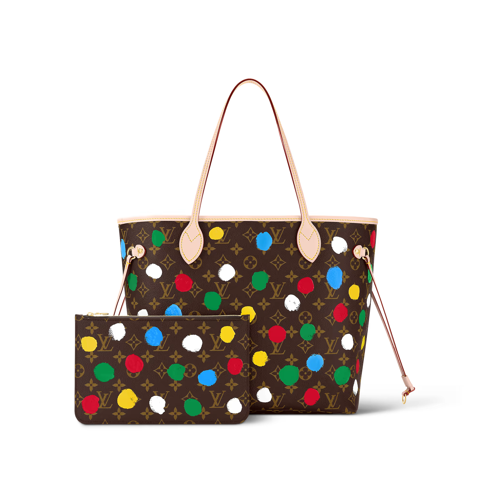 Louis Vuitton M46381 LV x YK Neverfull MM