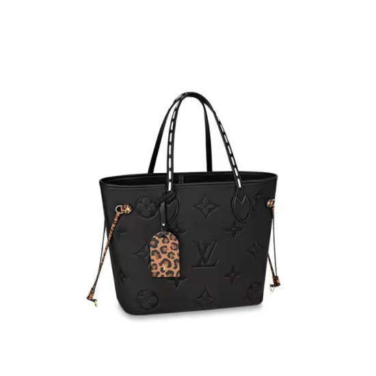 Louis Vuitton Neverfull MM Black M45856