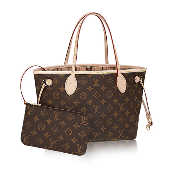 Louis Vuitton M41000 Neverfull PM Shoulder Bag Monogram Canvas