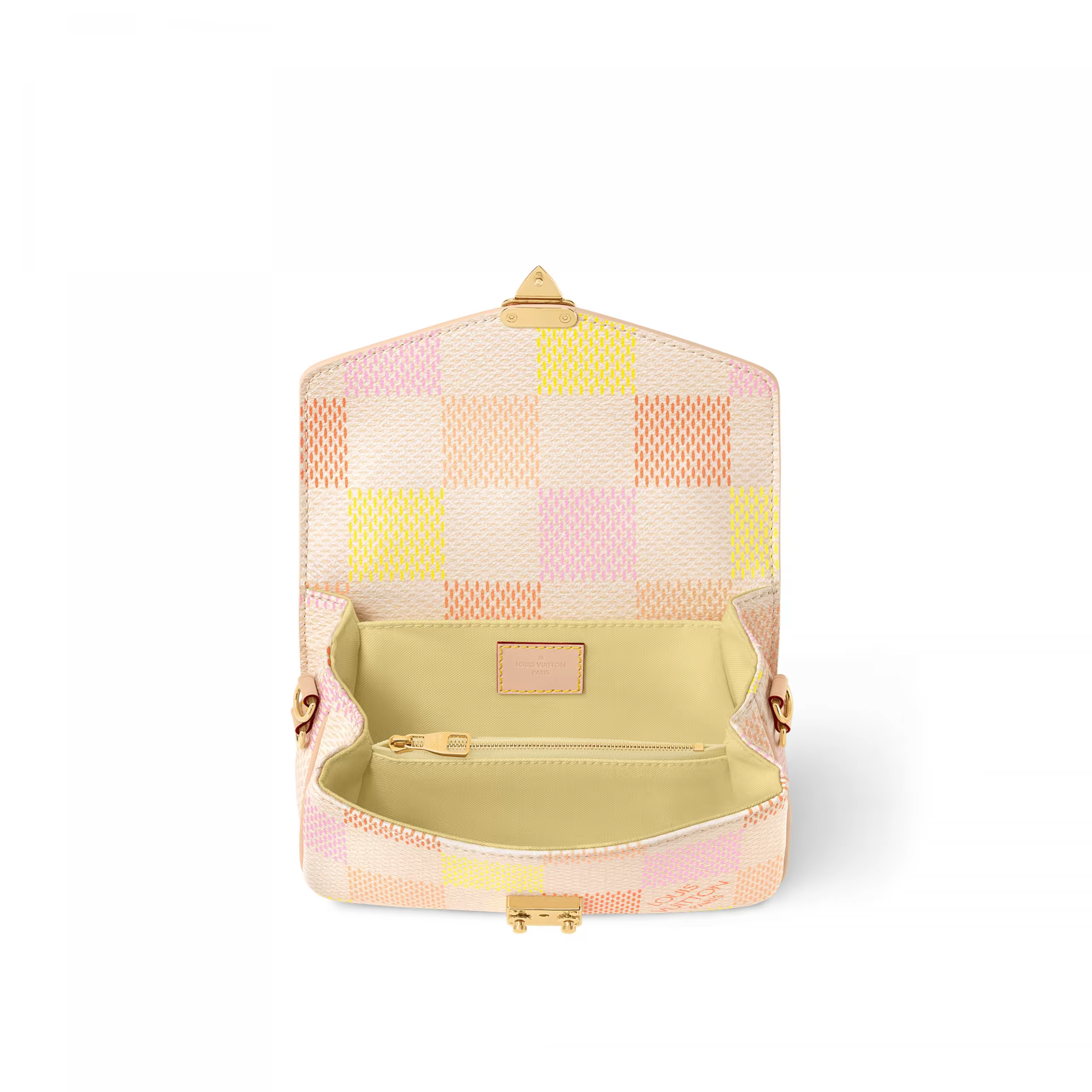 Louis Vuitton N40749 Pochette Métis East West Peach
