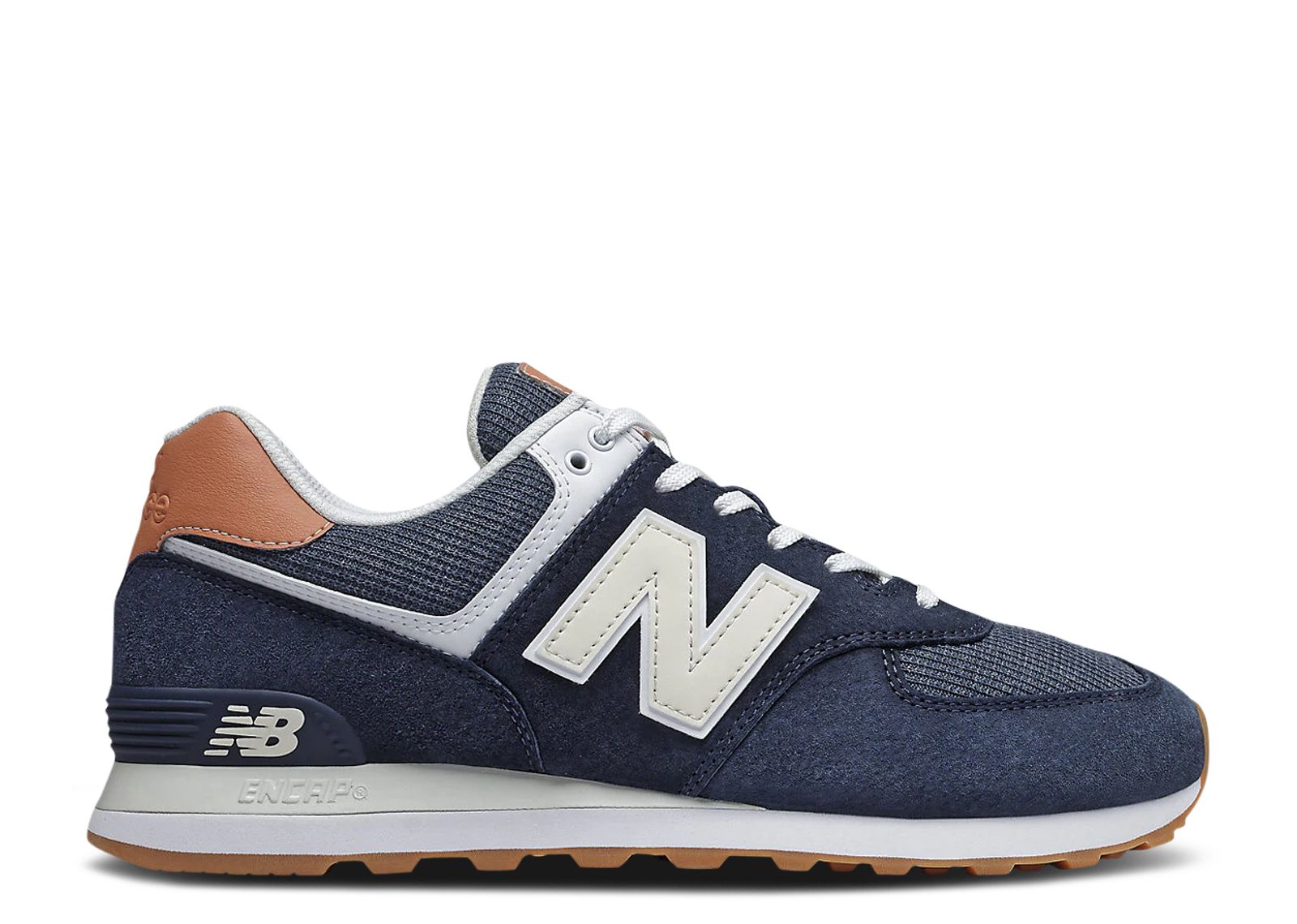 New Balance 574 'Natural Indigo Mahogany'