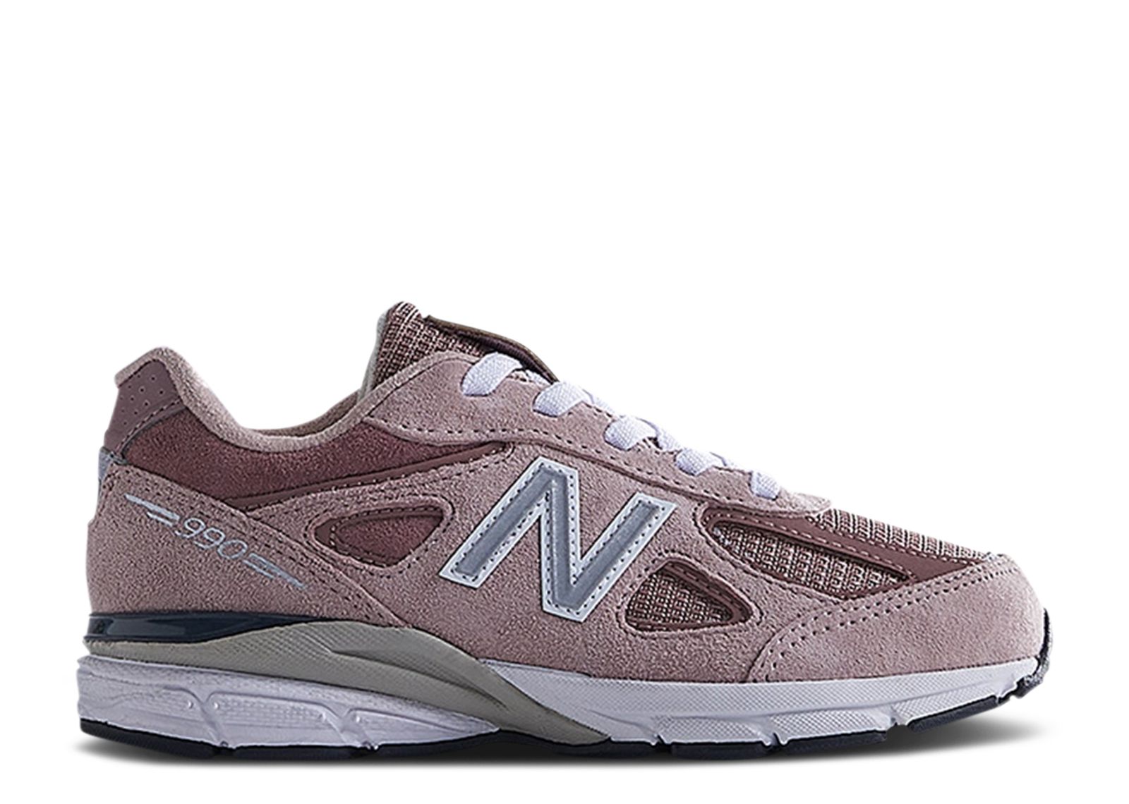 New Balance Kith x 990v4 Little Kid 'Dusty Rose'
