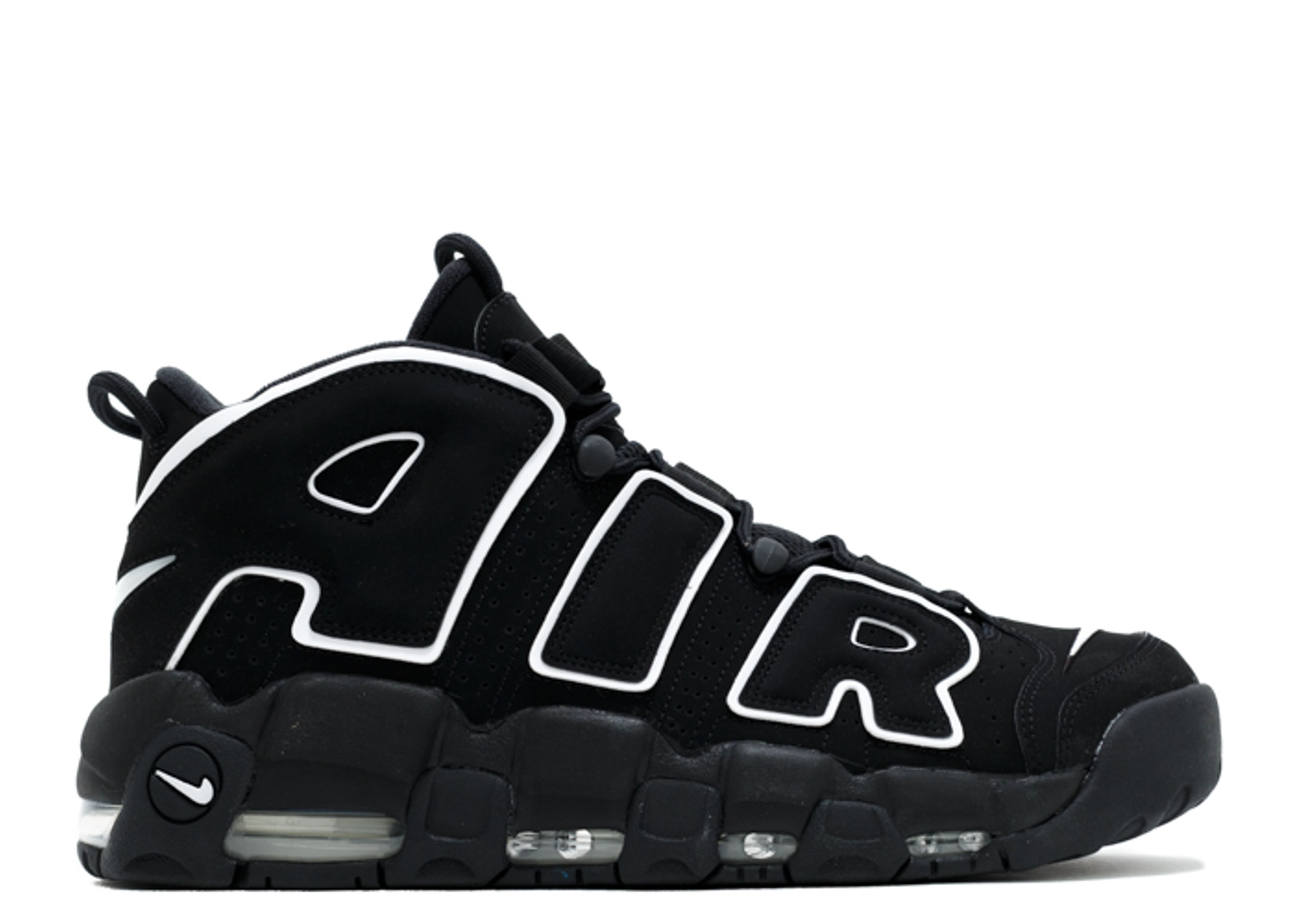 Air More Uptempo 'Black White' 2016