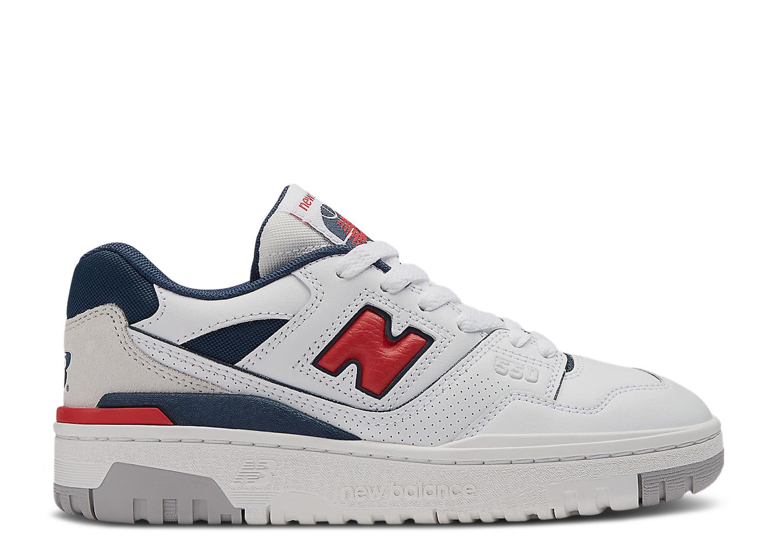 New Balance 550 Little Kid 'White Navy True Red'