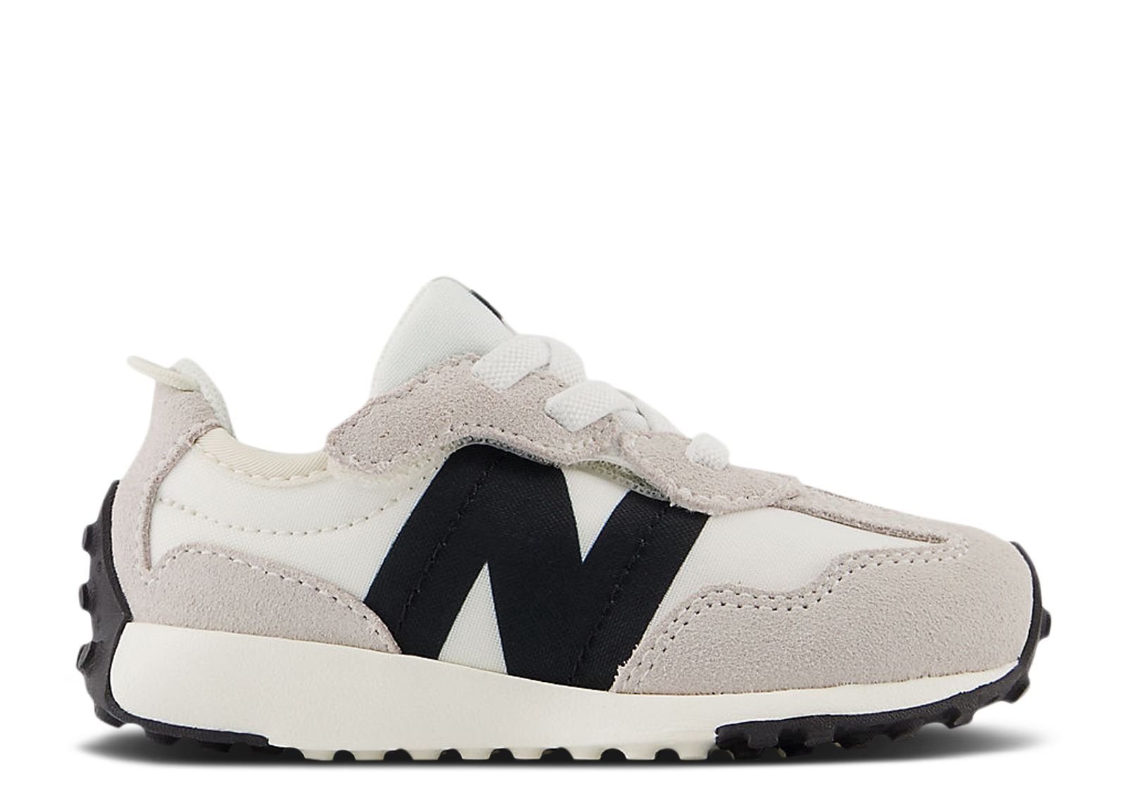 New Balance 327 New-B Hook & Loop Toddler 'Silver Birch Black'