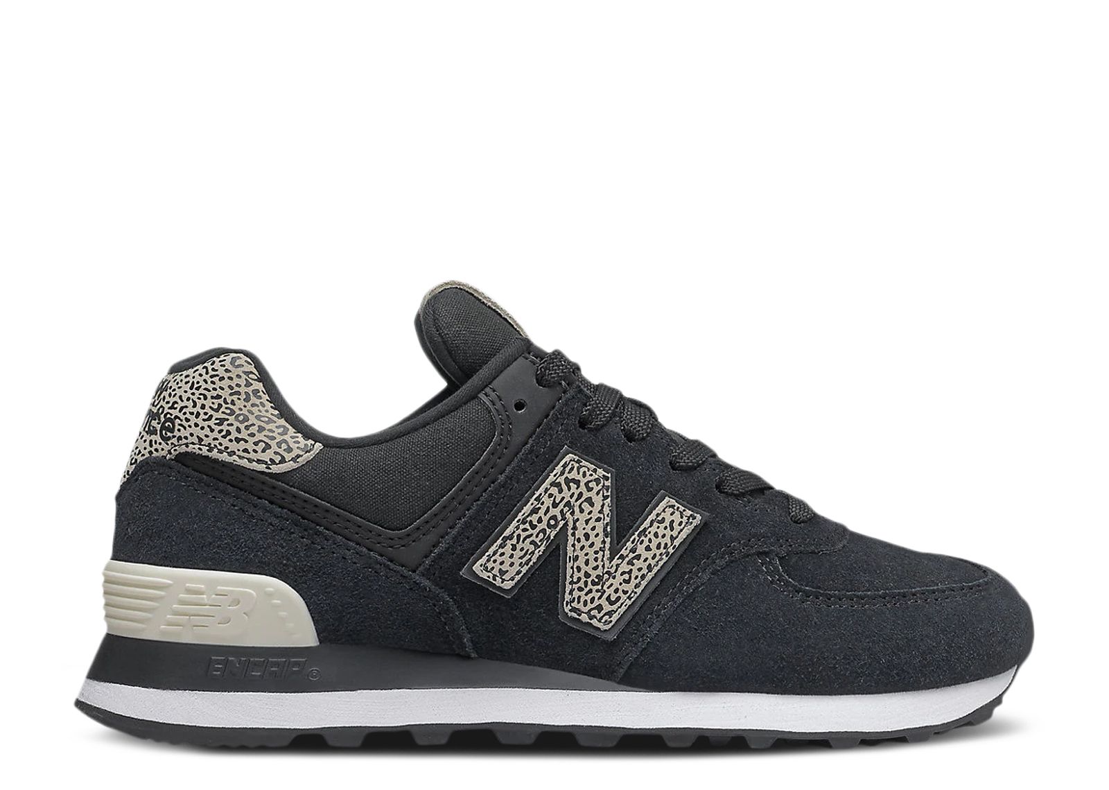New Balance Wmns 574 'Cheetah Print - Black Angora'