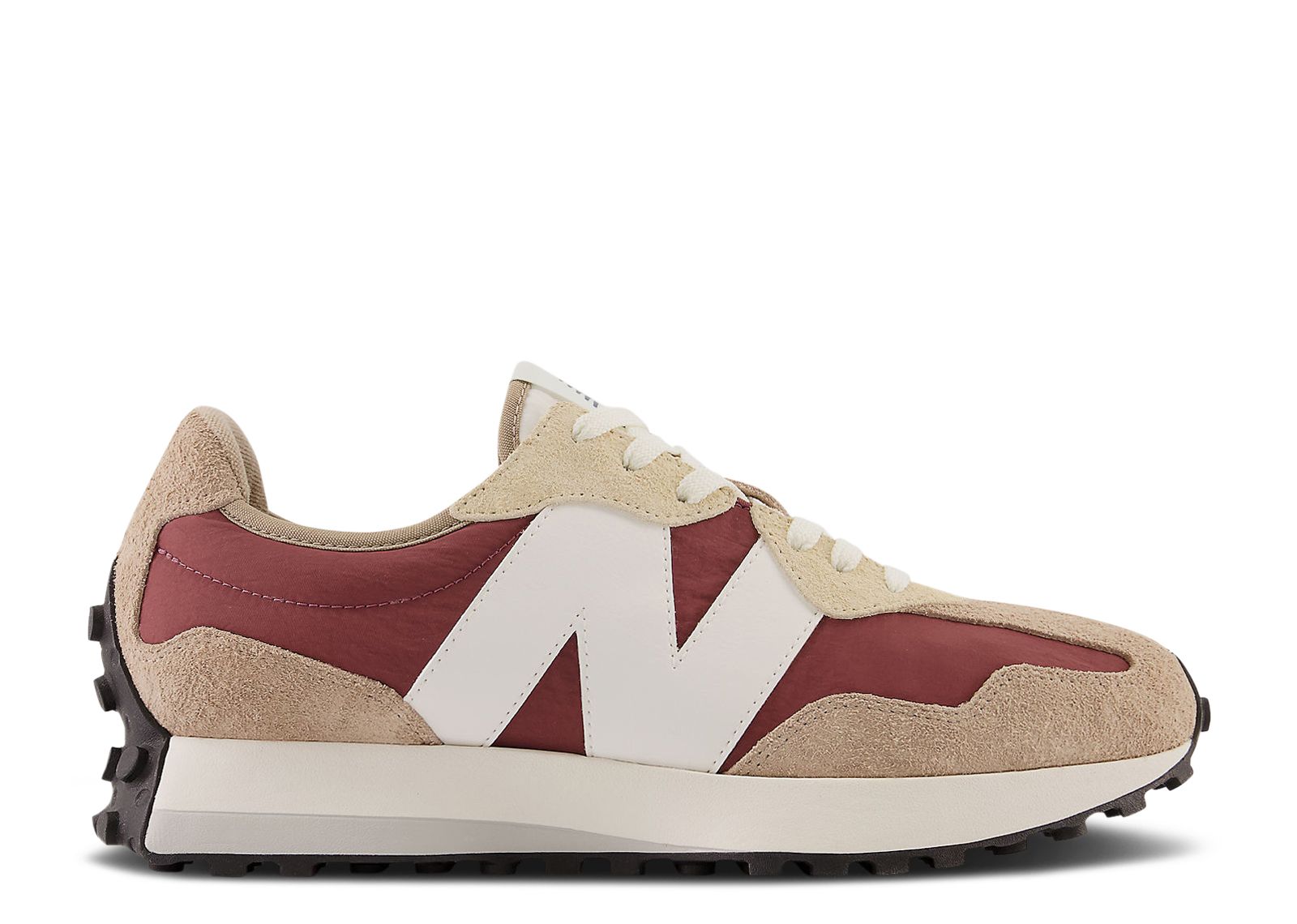 New Balance 327 'Driftwood Washed Burgundy'