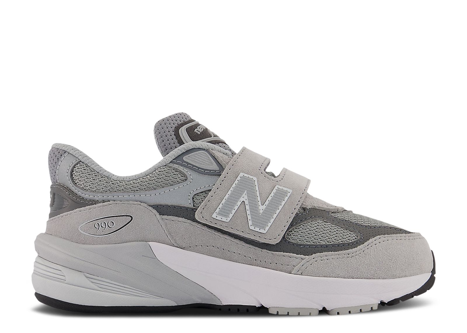 New Balance 990v6 Hook & Loop Little Kid 'Castlerock'