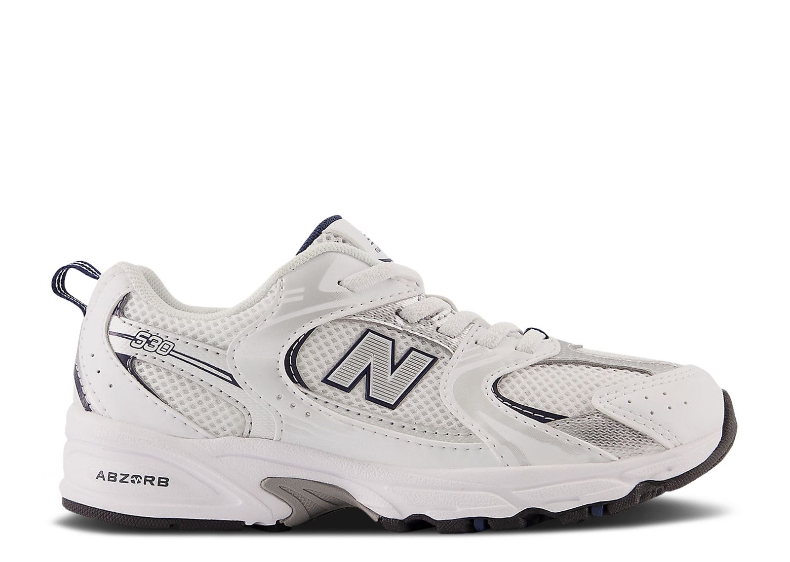 New Balance 530 Bungee Little Kid Wide 'White Natural Indigo'