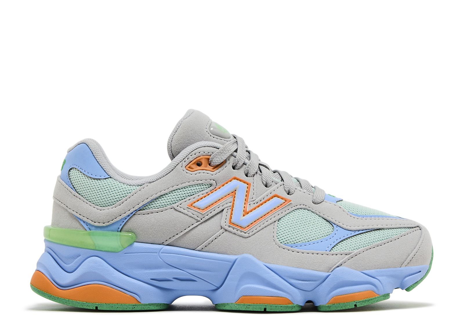 New Balance 9060 Big Kid 'Raincloud Electric Sky'