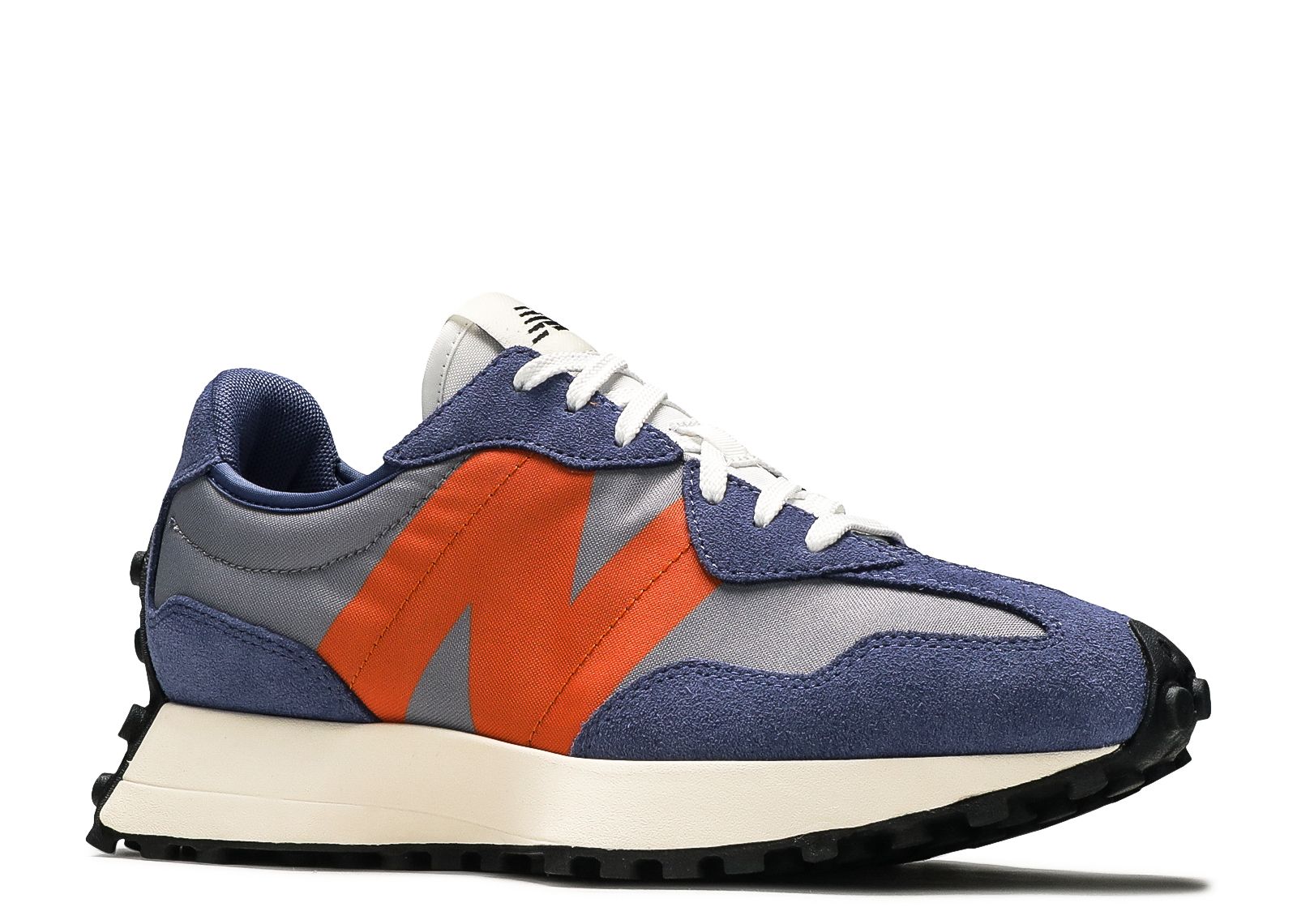 New Balance Wmns 327 'Magnetic Blue Varsity Orange'