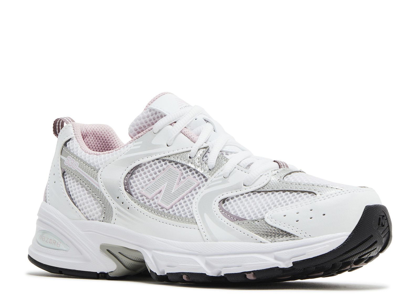 New Balance 530 Big Kid 'White Mid Century Pink'