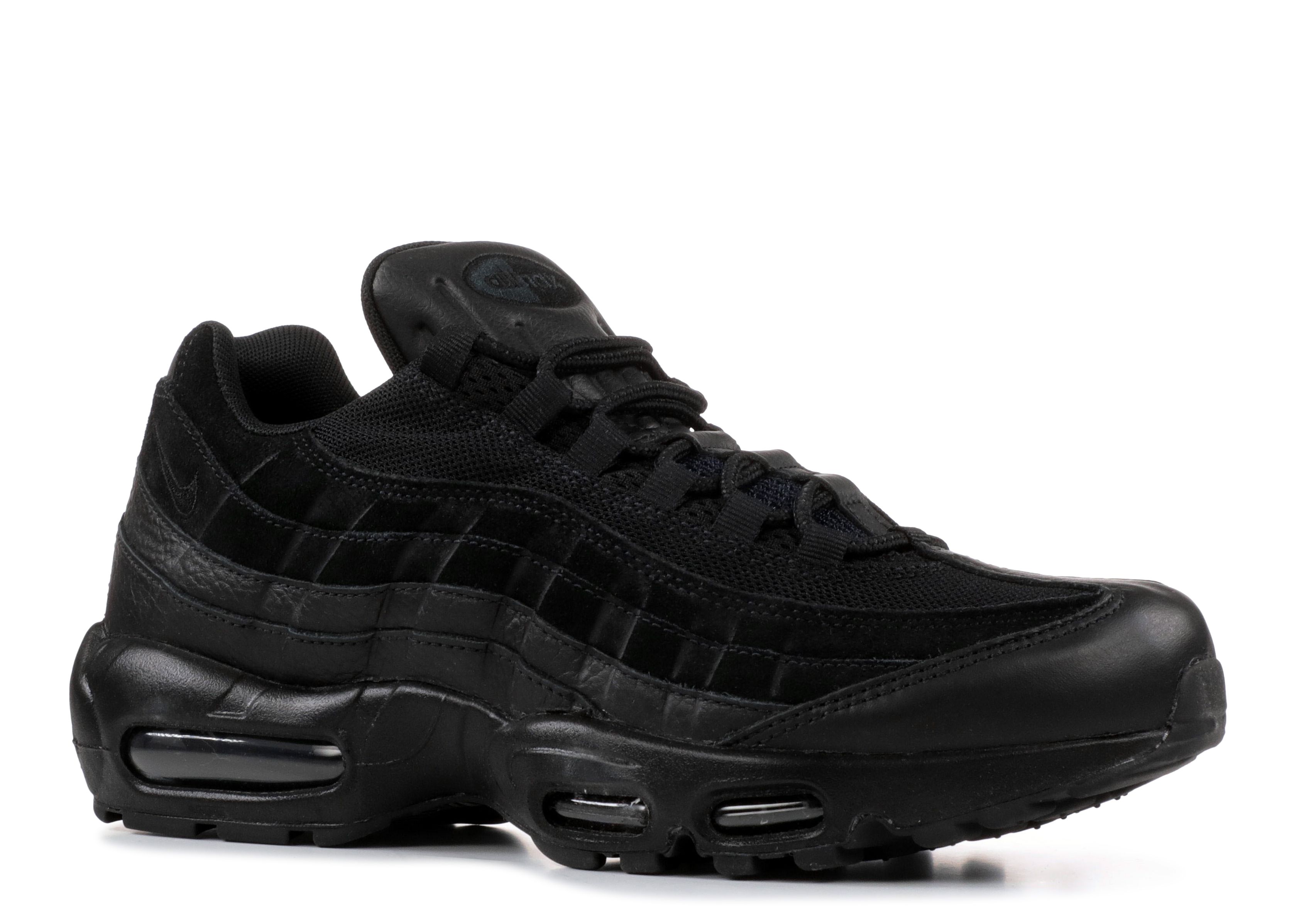 Air Max 95 Premium 'Triple Black'