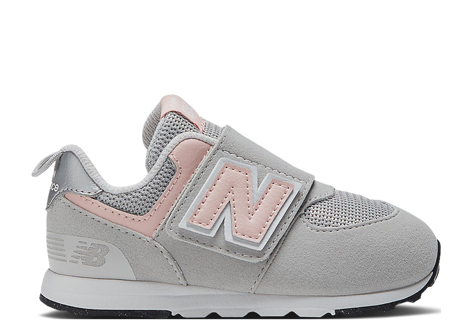 New Balance 574 New-B Hook & Loop Toddler 'Rain Cloud Pink Haze'