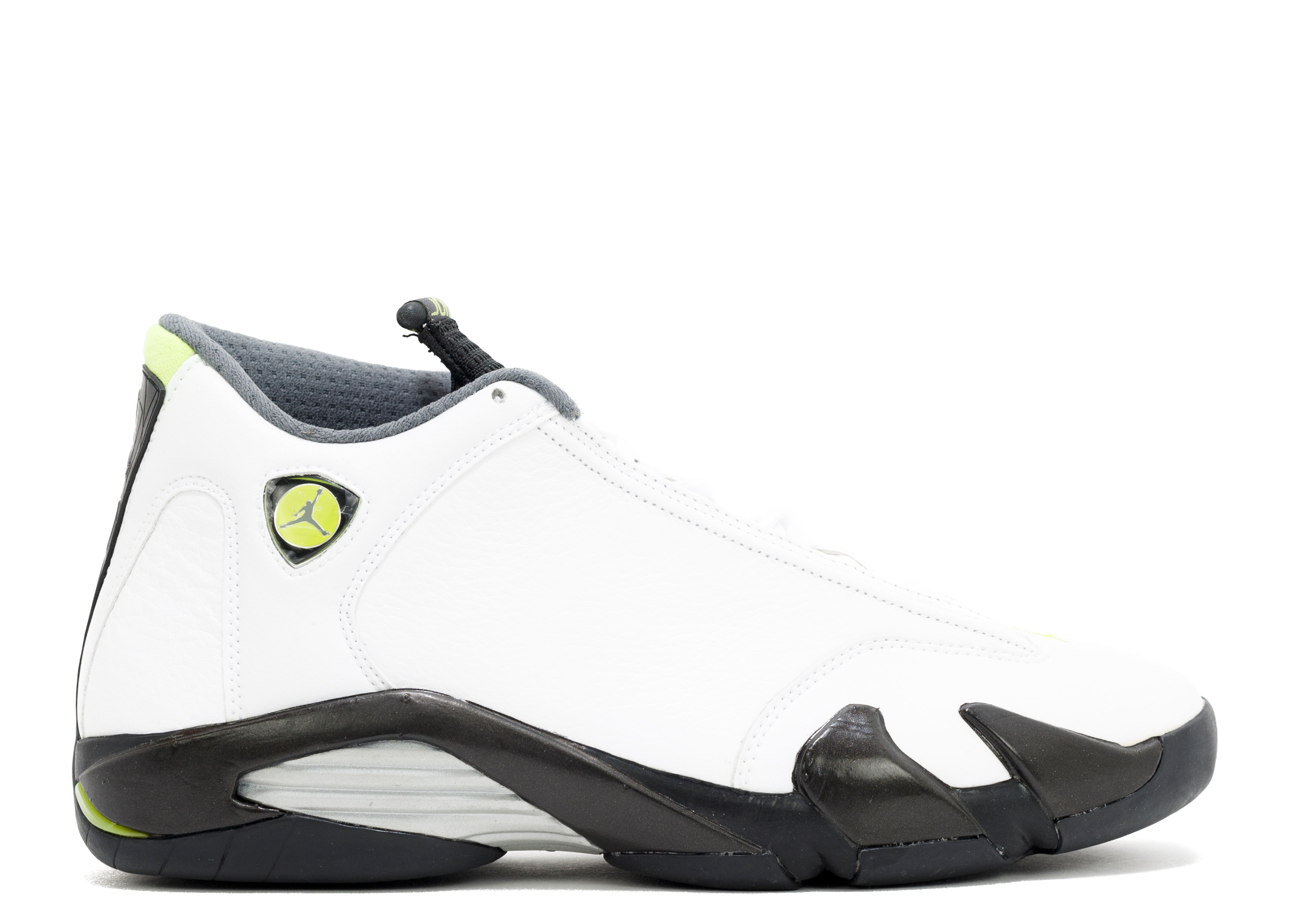 Jordan 14 Retro 'White Chartreuse'