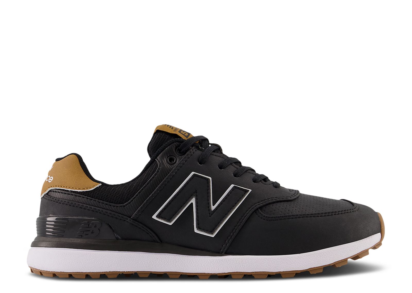 New Balance 574 Greens v2 4E Wide 'Black Gum'