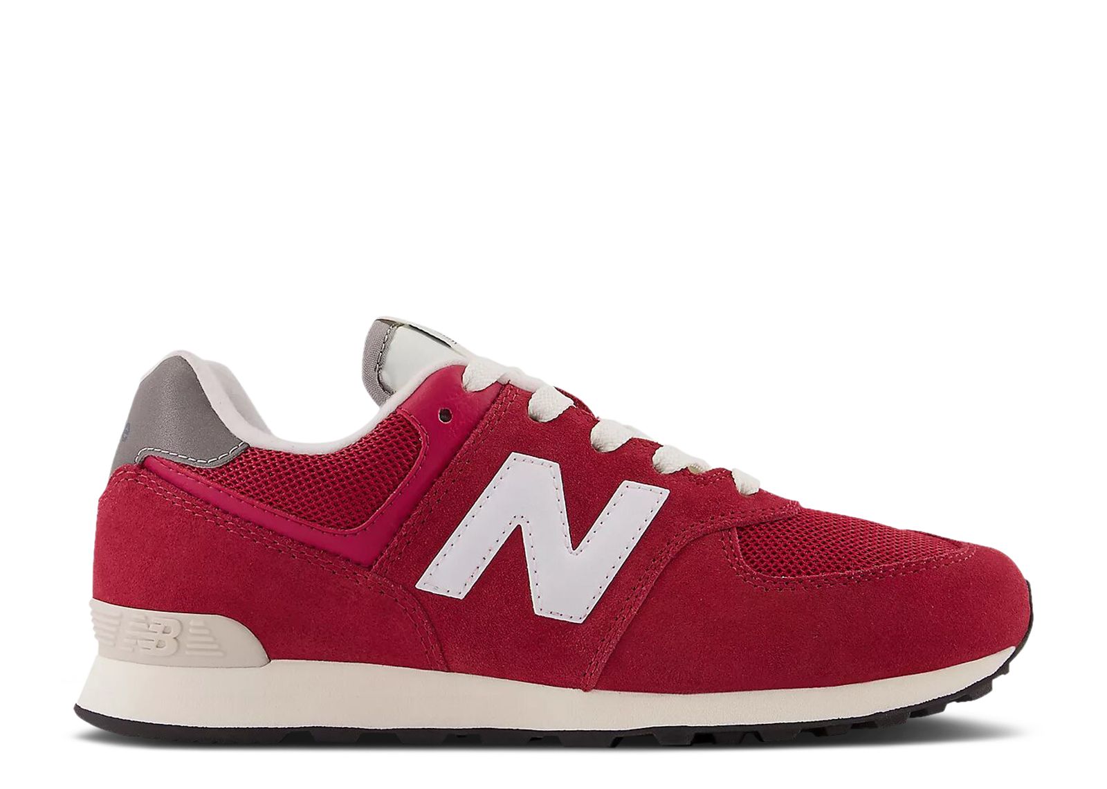 New Balance 574 Big Kid 'Crimson'