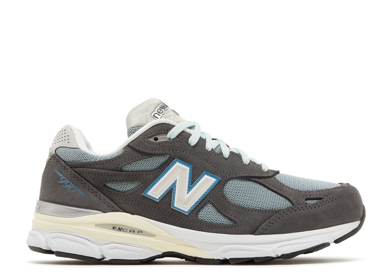 New Balance Kith x 990v3 Made in USA 'Steel Blue'