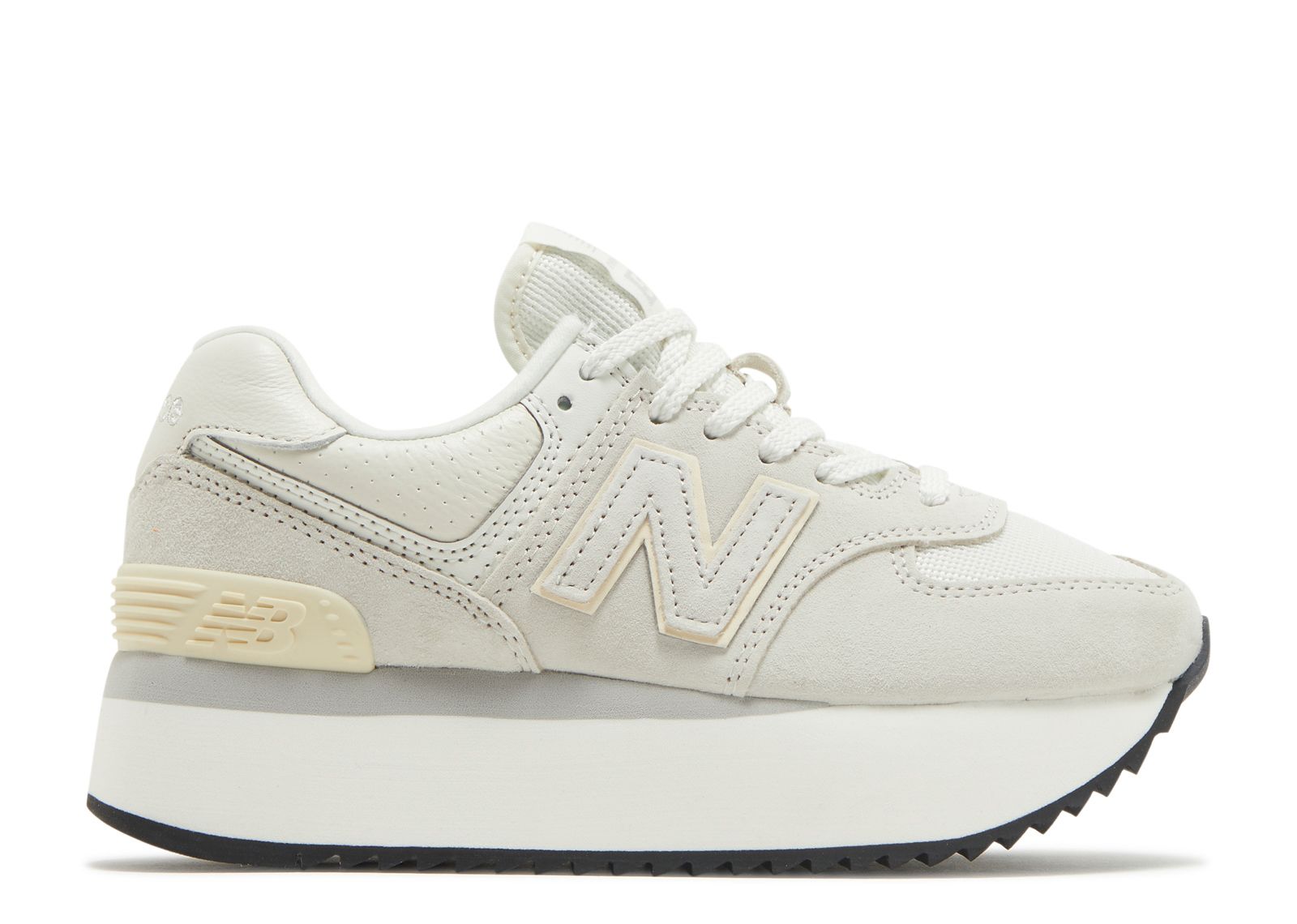New Balance Wmns 574+ 'White Grey'