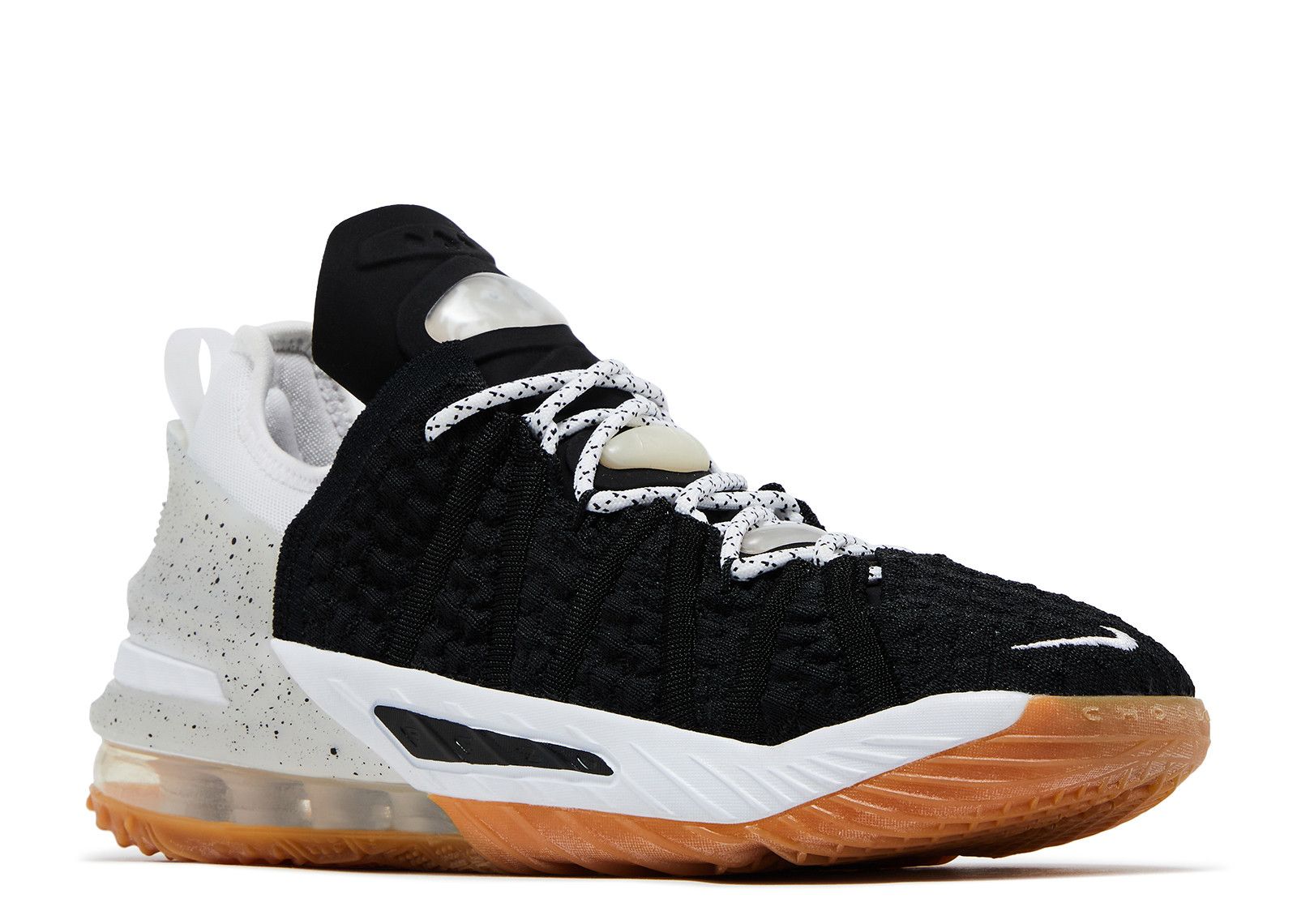 LeBron 18 GS 'Black White Gum'