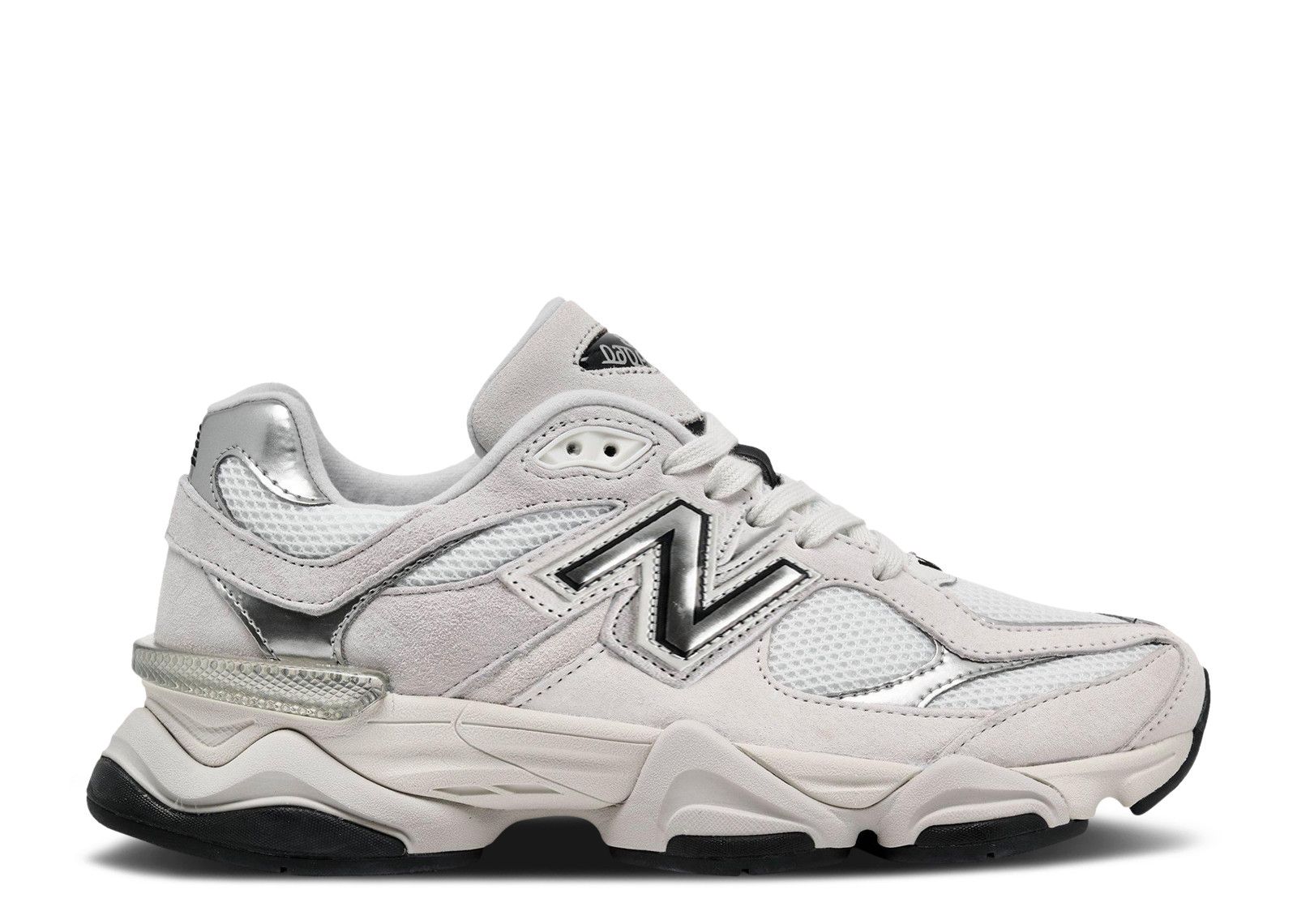 New Balance 9060 'White Black Metallic Silver'