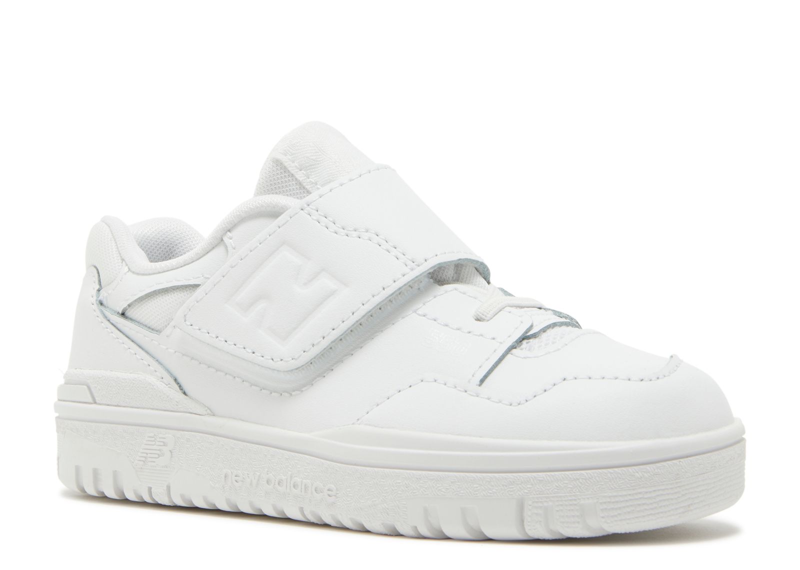 New Balance 550 Bungee Lace Top Strap Toddler 'Triple White'