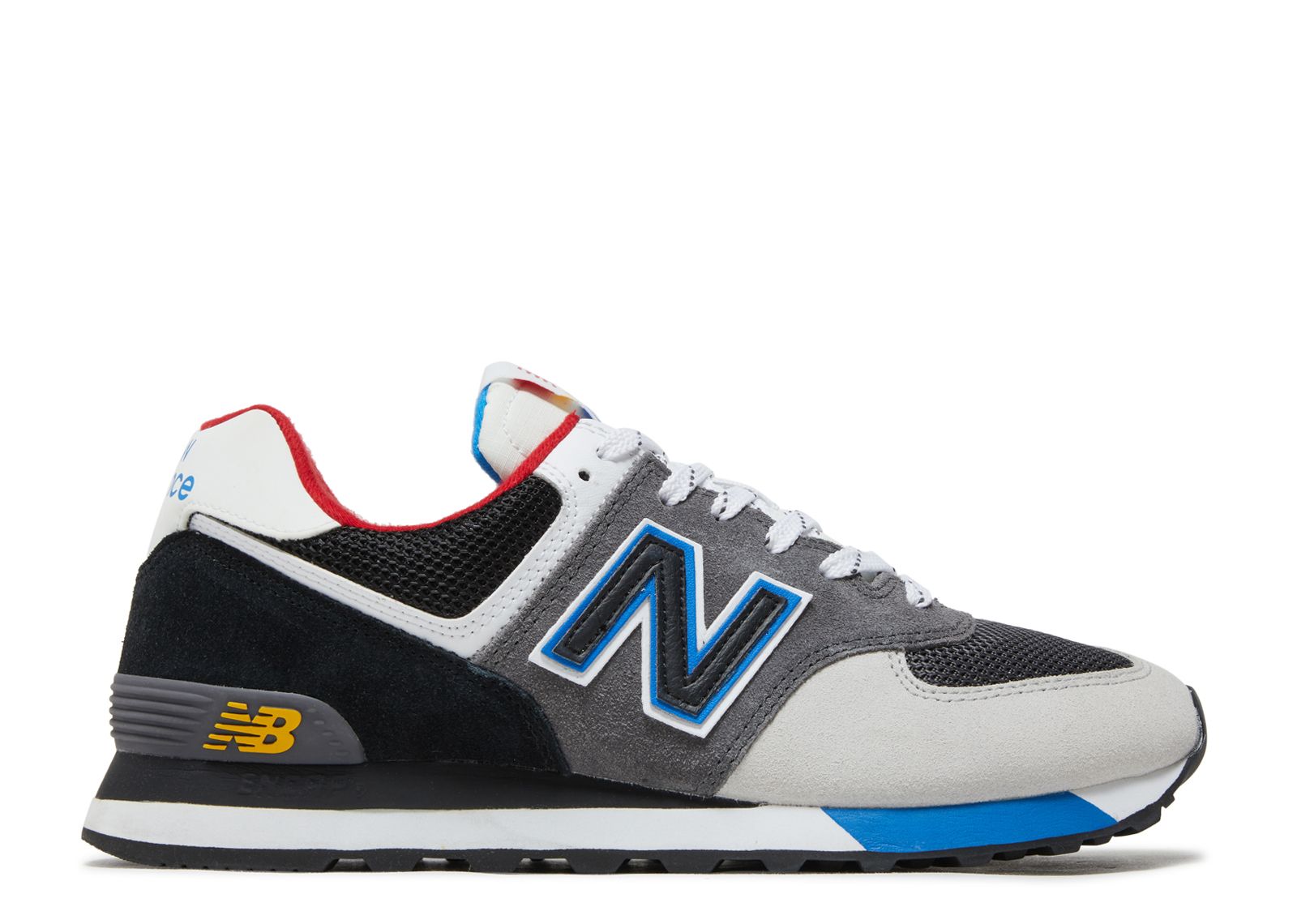 New Balance 574 'Black Grey Royal'