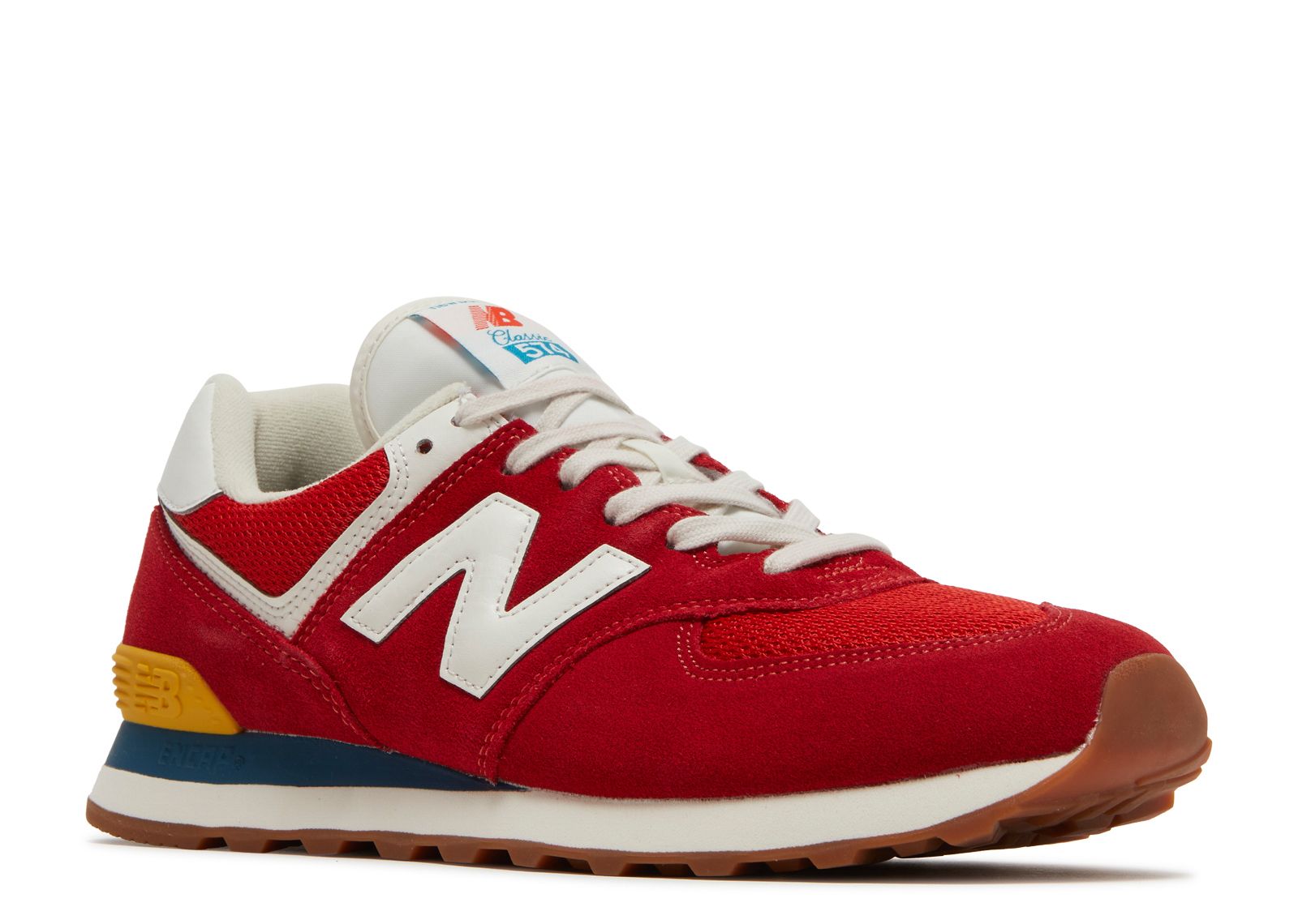 New Balance 574 'Rainbow Pack - Team Red'