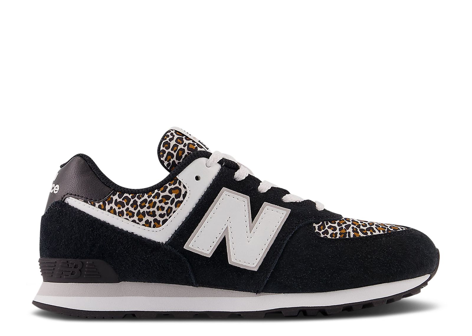 New Balance 574 Big Kid 'Leopard'