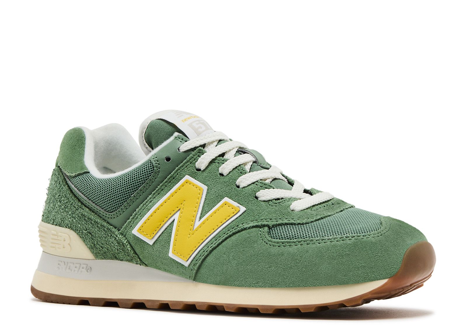 New Balance Wmns 574 'Mallard Green Yellow'