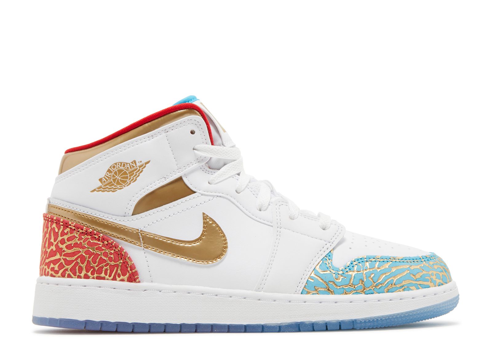Jordan 1 Mid GS 'NC to Chi'