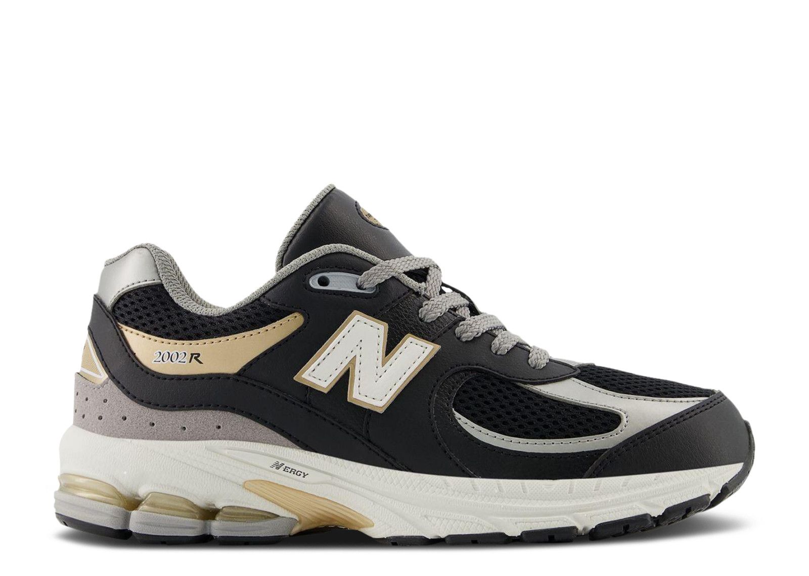 New Balance 2002R Big Kid 'Black Sea Salt Gold'