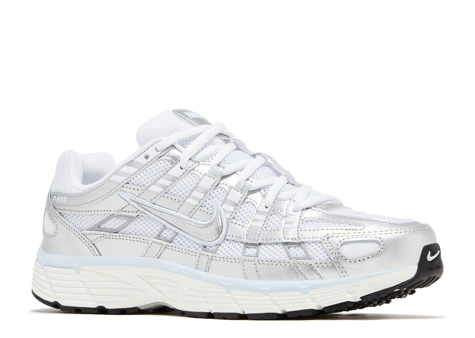 Wmns P-6000 'White Metallic Silver'