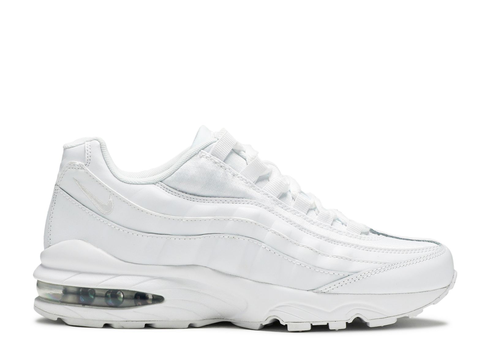 Air Max 95 GS 'White Metallic Silver'