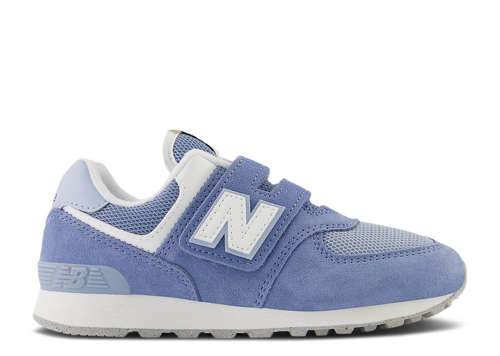 New Balance 574 Hook & Loop Little Kid Wide 'Mercury Blue'