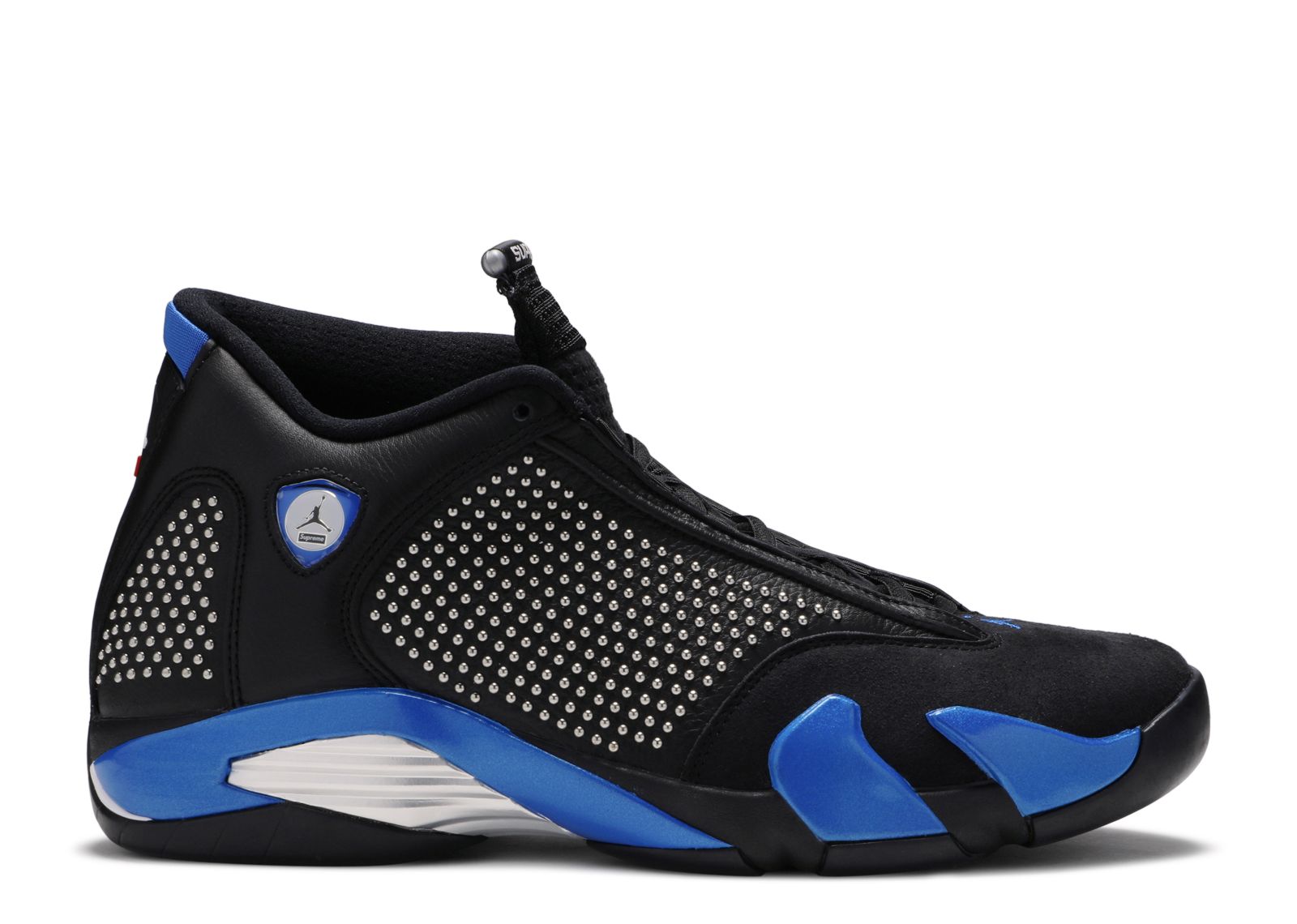 Supreme x Jordan 14 Retro 'Black Varsity Royal'
