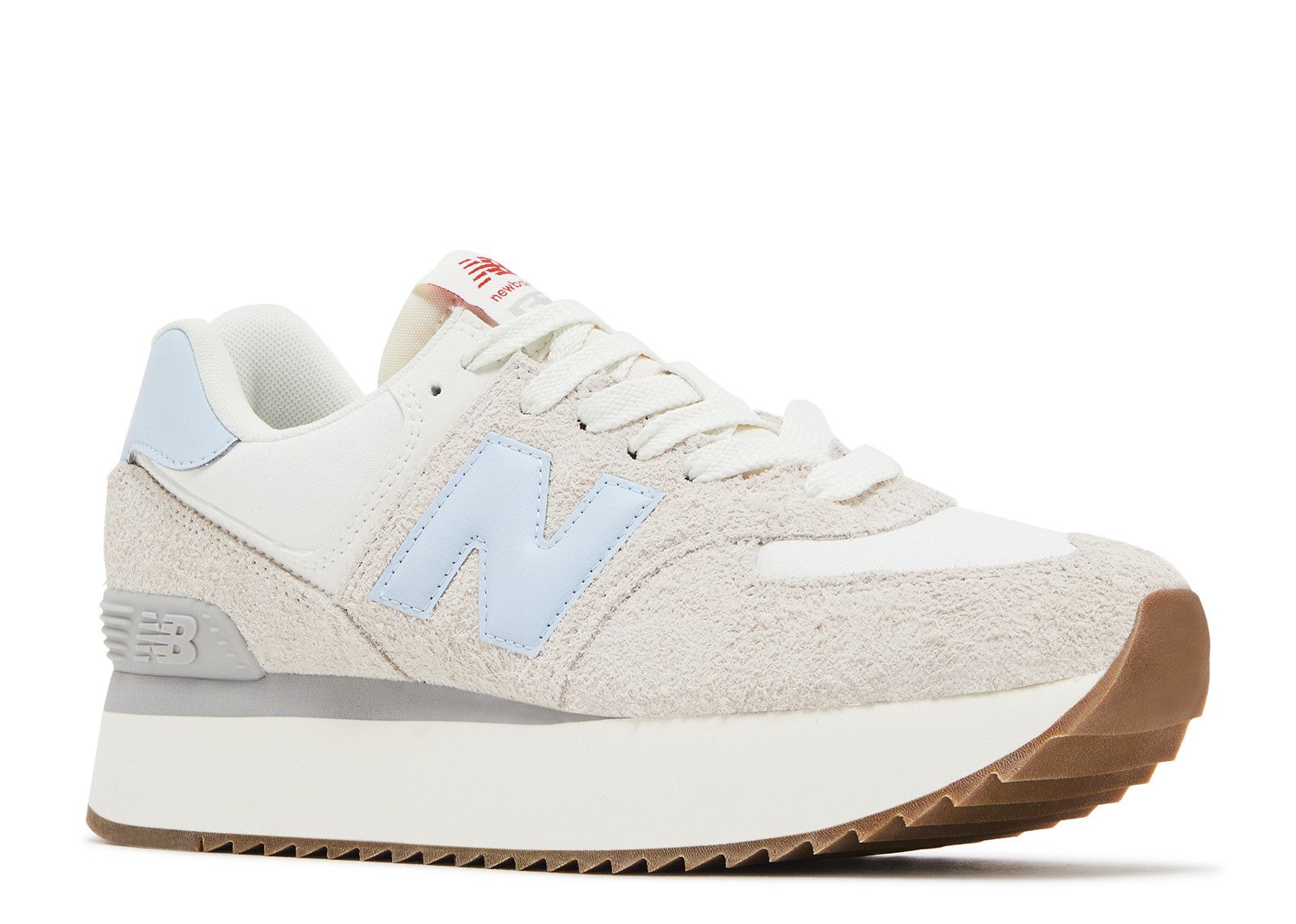 New Balance Wmns 574+ 'Moonbeam Light Chrome Blue'