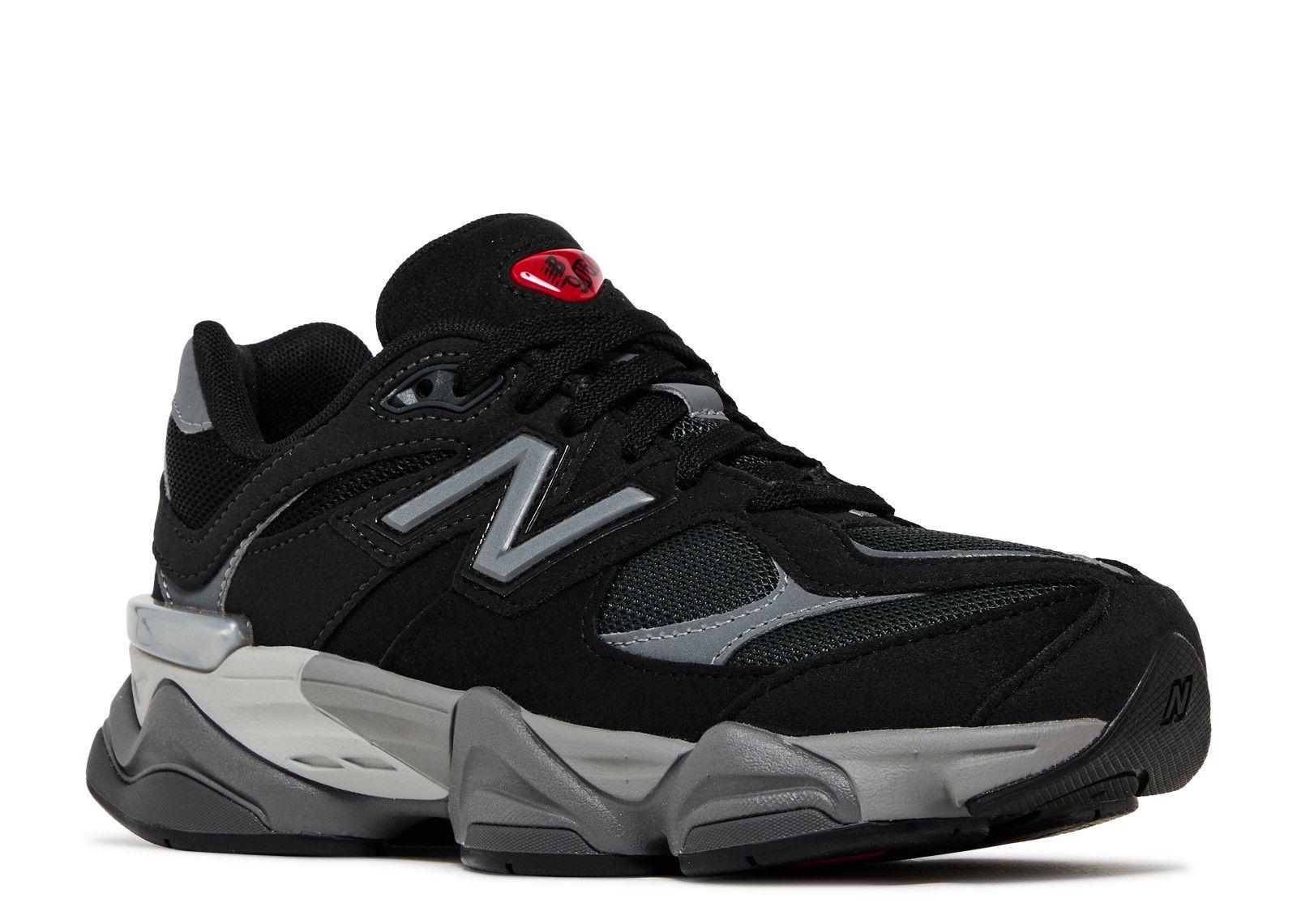 New Balance 9060 Big Kid 'Black Castlerock'