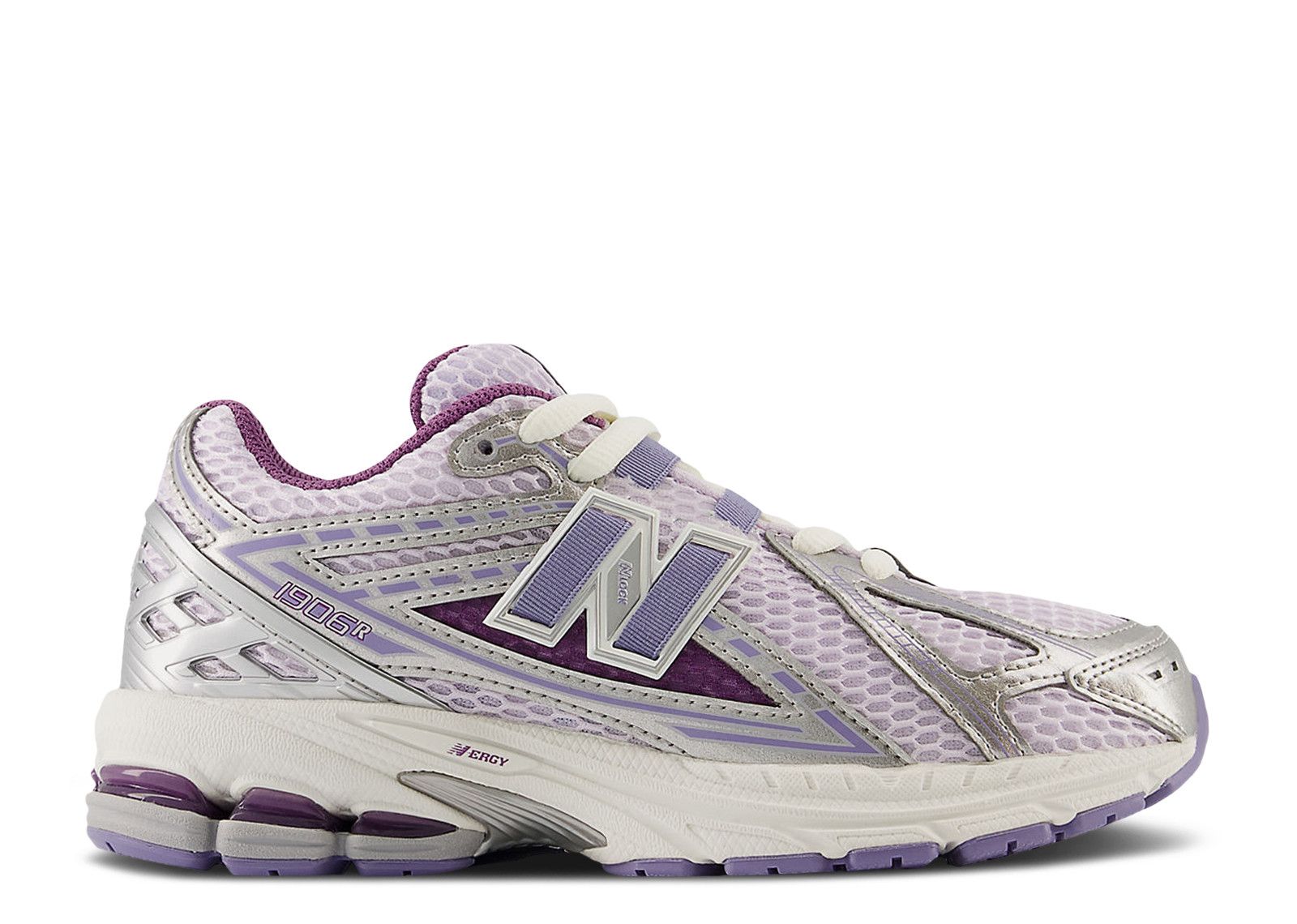 New Balance 1906R Big Kid Wide 'Silver Metallic Dusted Grape'