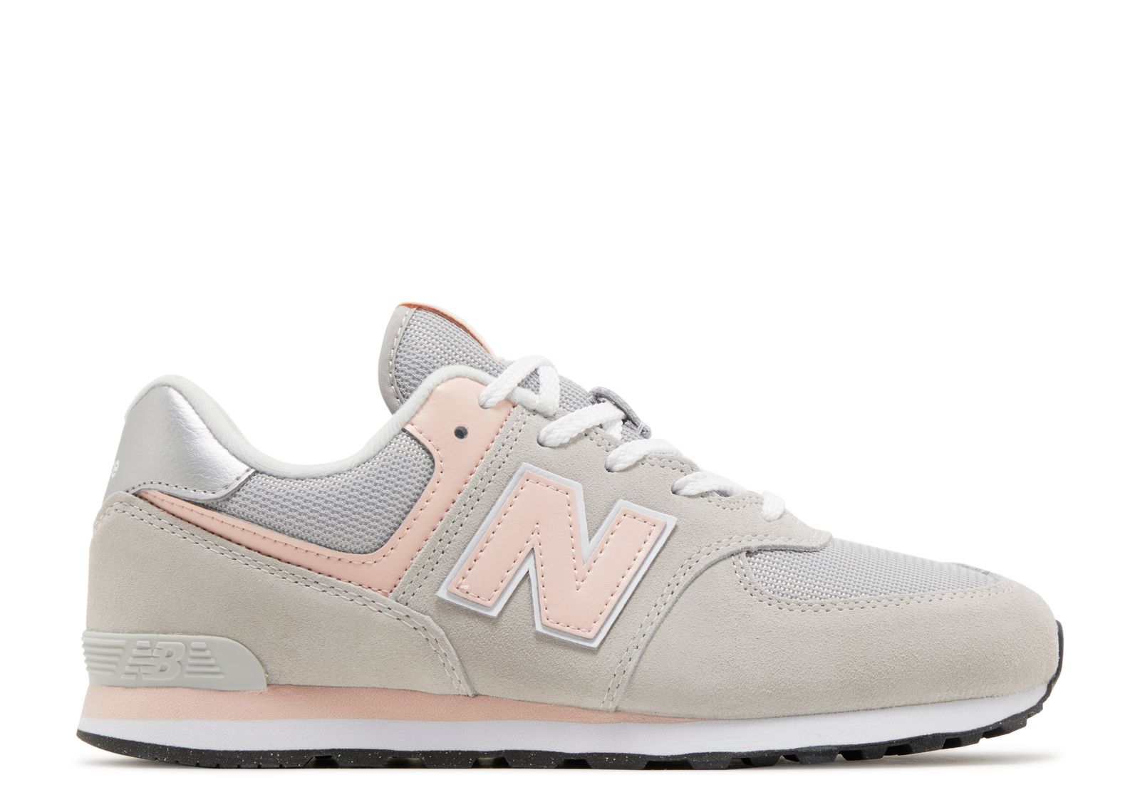 New Balance 574 Big Kid Wide 'Core Pack - Rain Cloud Pink Haze'