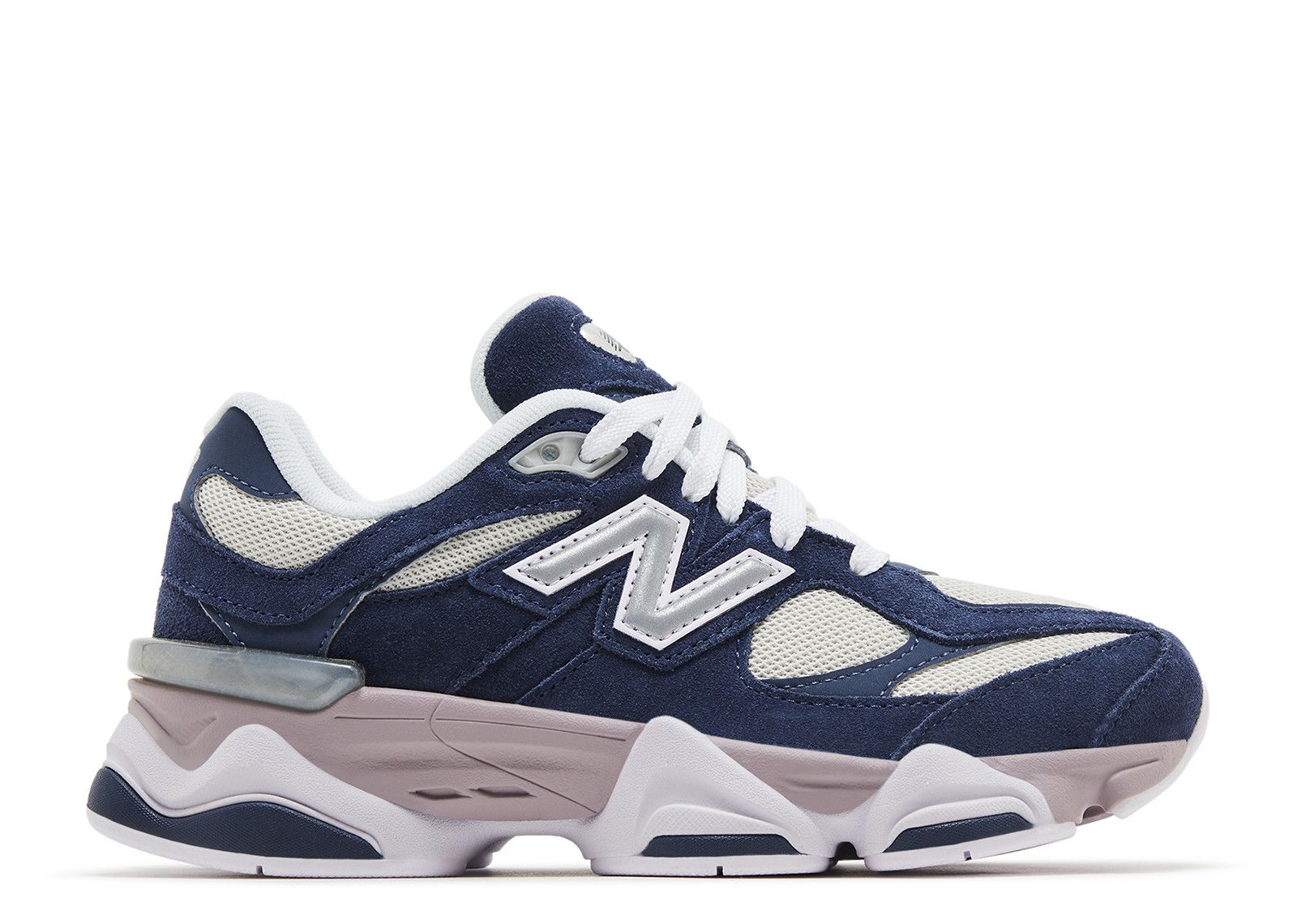 New Balance 9060 Big Kid 'Navy Ice Wine'