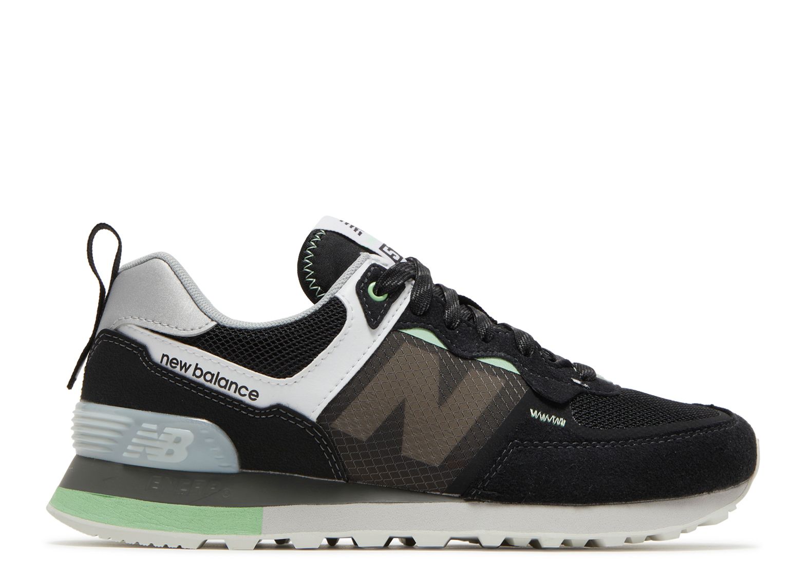 New Balance Wmns 574 'Black Green'
