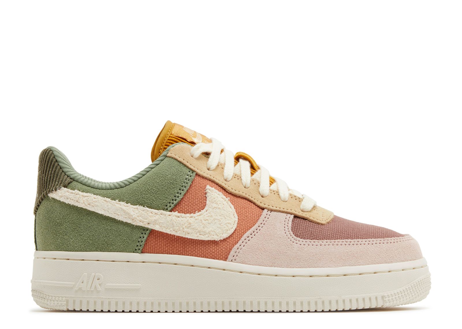 Wmns Air Force 1 '07 LX 'Oil Green Terra Blush'